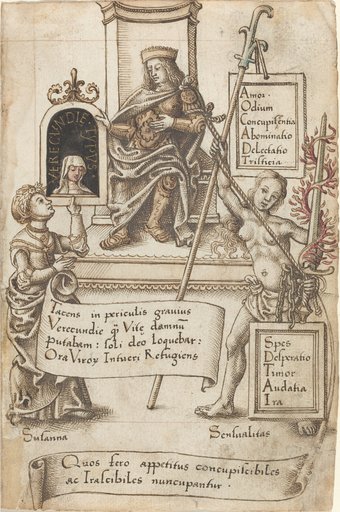 Portrait of French early 16th Century