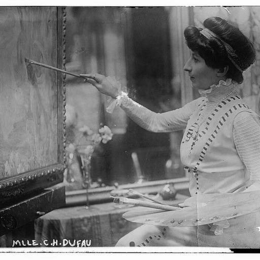 Portrait of Clémentine Hélène Dufau