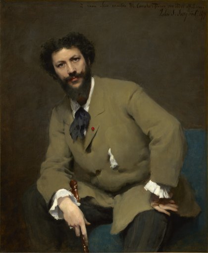 Portrait of Emile Auguste Carolus-Duran
