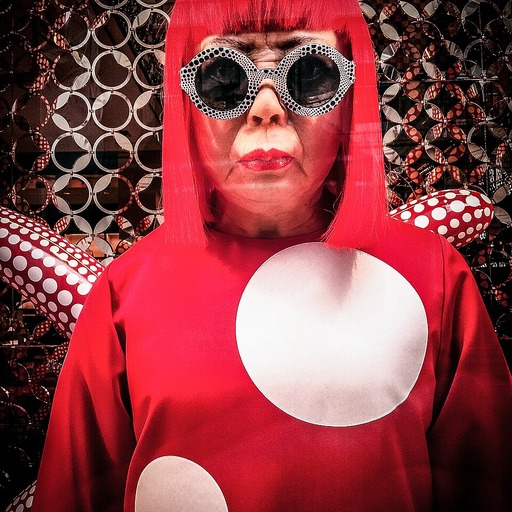 Portrait of Yayoi Kusama