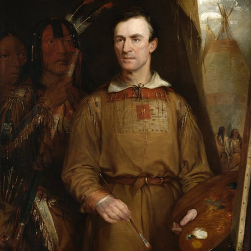 Portrait of George Catlin