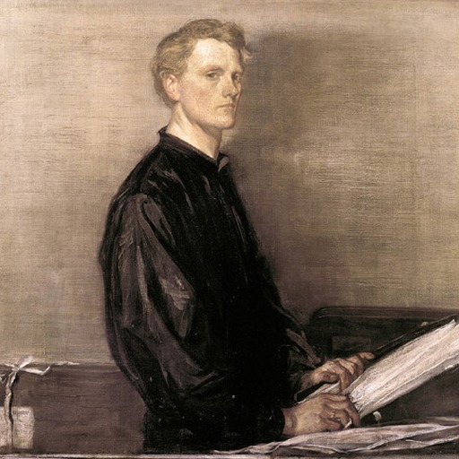 Portrait of Charles Haslewood Shannon