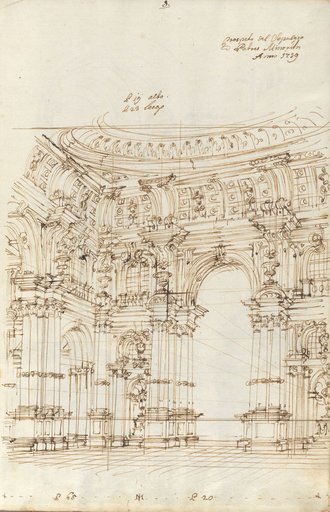 Portrait of Giuseppe Galli da Bibiena