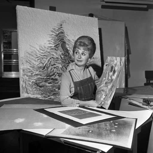 Portrait of June Wayne