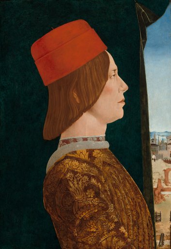 Portrait of Ercole de' Roberti