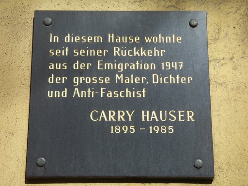 Portrait of Carry (Carl Maria) Hauser