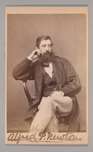 Portrait of Alfred Pizzi Newton