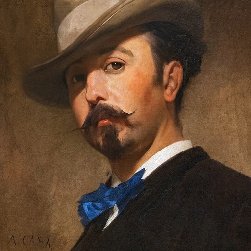 Portrait of Joaquim Vayreda i Vila