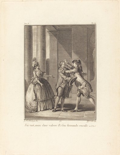 Portrait of Jean Jacques Le Veau