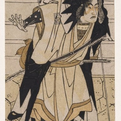 Portrait of Katsukawa Shun'ei 勝川春英