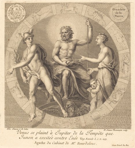 Portrait of Henri Simon Thomassin