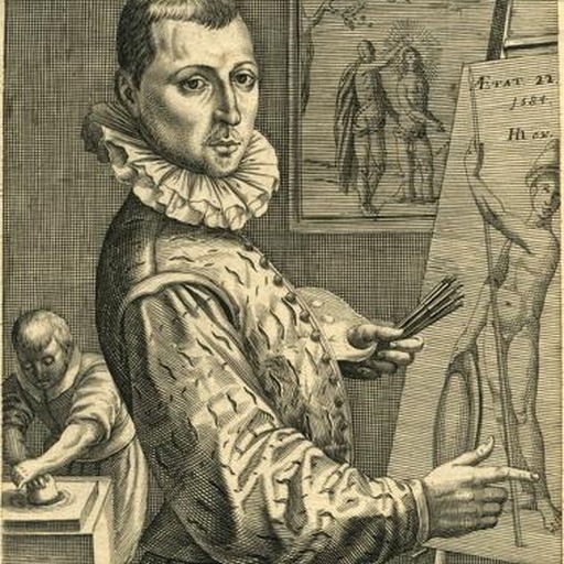 Portrait of Cornelis van Haarlem