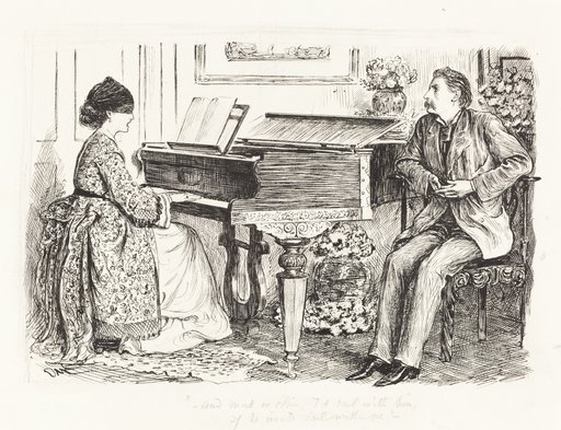 Portrait of George Du Maurier