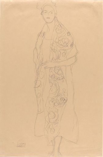 Portrait of Gustav Klimt