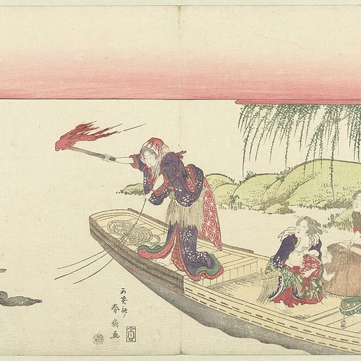 Portrait of Katsukawa Shunsen