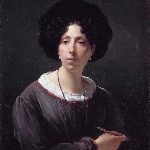 Portrait of Hortense Haudebourt-Lescot