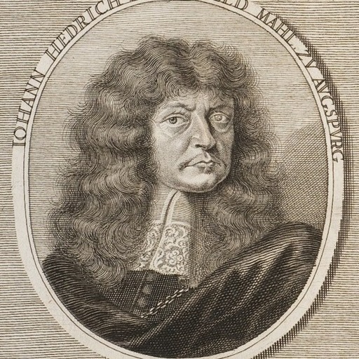 Portrait of Johann Heinrich Schönfeld