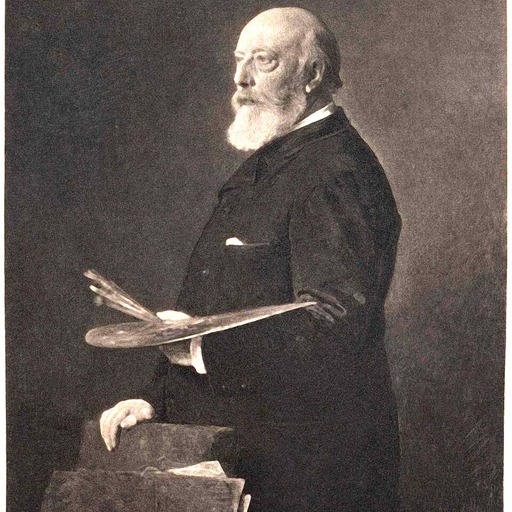 Portrait of Andreas Achenbach
