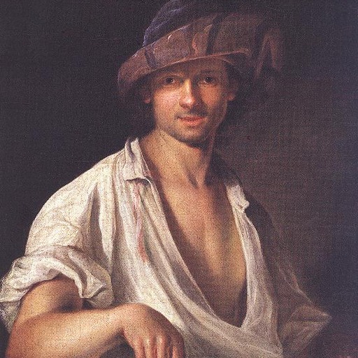 Portrait of Ádám Mányoki