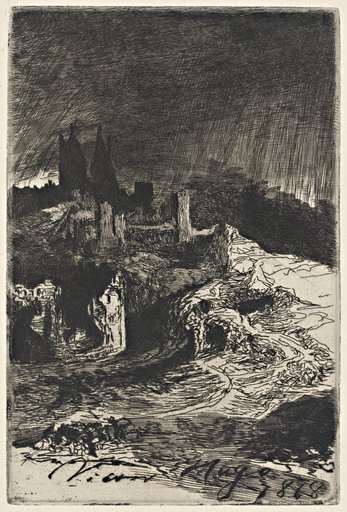 Portrait of Victor Hugo