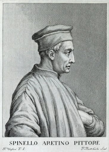 Portrait of Spinello Aretino