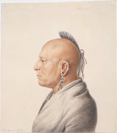 Portrait of Charles Balthazar Julien Févret de Saint-Mémin