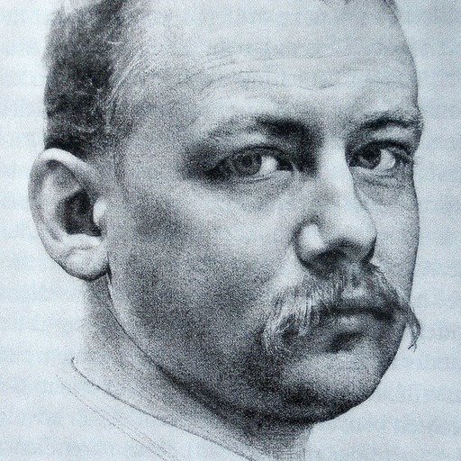 Portrait of Karl Stauffer-Bern