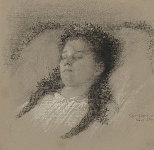 Portrait of Eduard Julius Friedrich Bendemann
