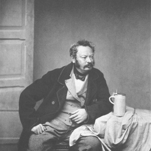 Portrait of Heinrich Bürkel