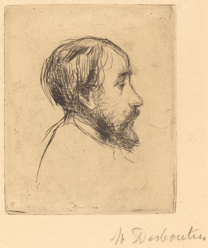 Portrait of Marcellin-Gilbert Desboutin