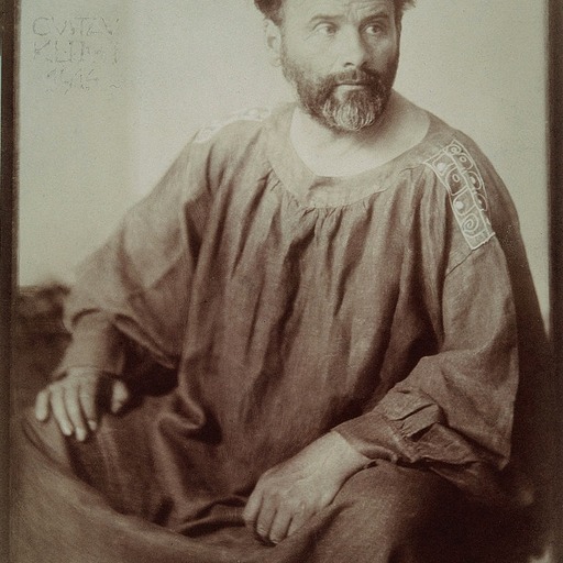 Portrait of Gustav Klimt