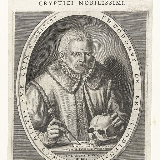 Portrait of Theodor de Bry