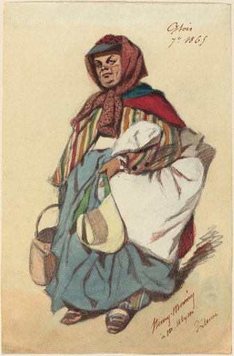 Portrait of Henry Bonaventure Monnier