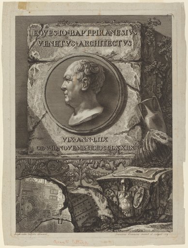 Portrait of Francesco Piranesi