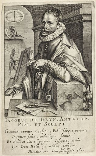 Portrait of Jacob de Gheyn II