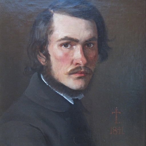 Portrait of Johan Lundbye