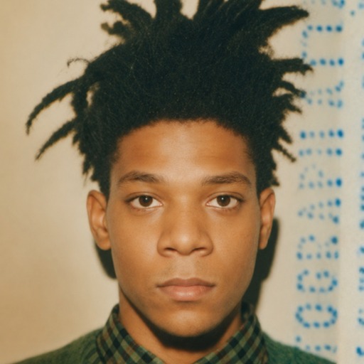 Portrait of Jean-Michel Basquiat