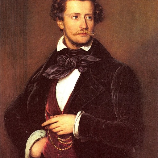 Portrait of Franz Seraph Hanfstaengl