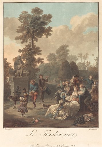 Portrait of Charles-Melchior Descourtis
