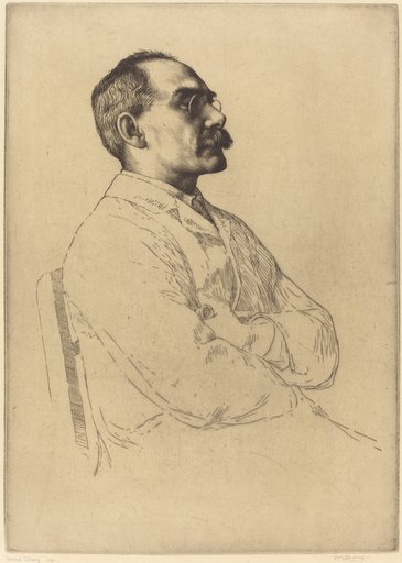 Portrait of William Strang