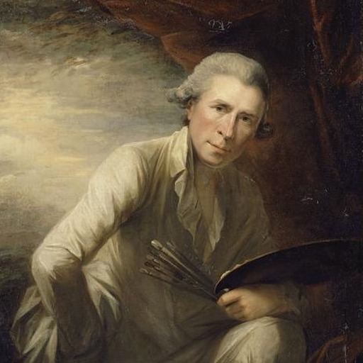 Portrait of George Romney