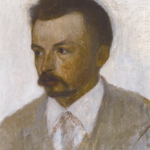 Portrait of Vilhelm Hammershøi