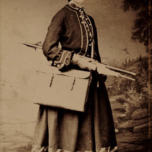 Portrait of Fidelia Bridges