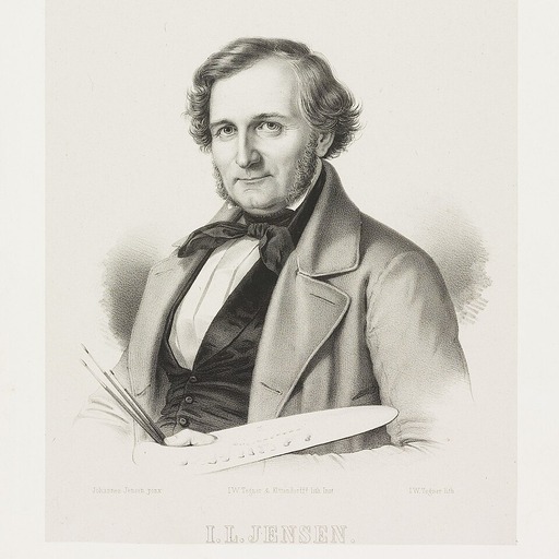 Portrait of Johan Laurentz Jensen