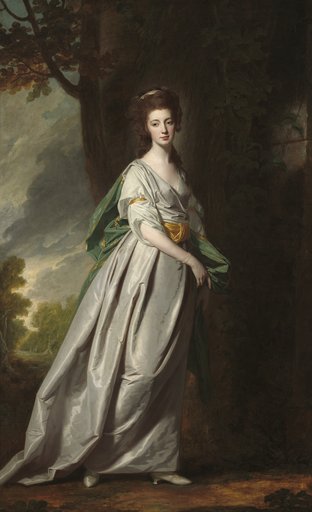 Portrait of George Romney