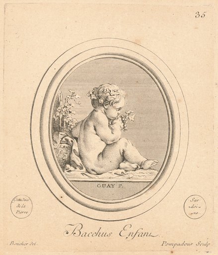 Portrait of Jeanne Antoinette Poisson, marquise de Pompadour
