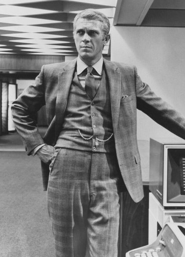 Portrait of Steve McQueen
