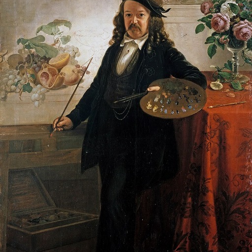 Portrait of Johann Wilhelm Preyer