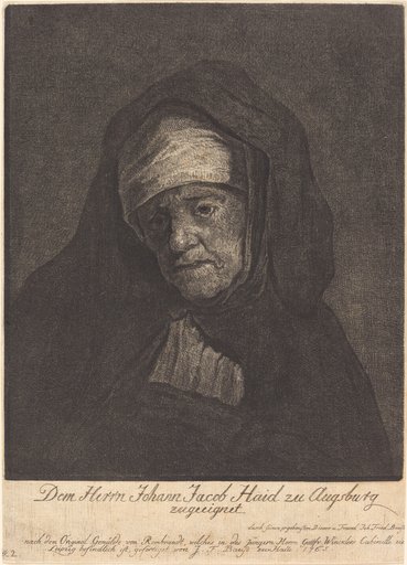 Portrait of Johann Friedrich Bause