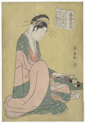 Portrait of Eishōsai Chōki